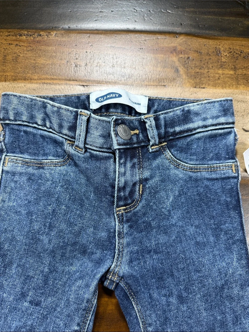 Old Navy Kids Blue Acid-Wash Denim Jeans New